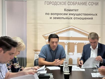 Депутаты провели заседание комитета по вопросам имущественных и земельных отношений