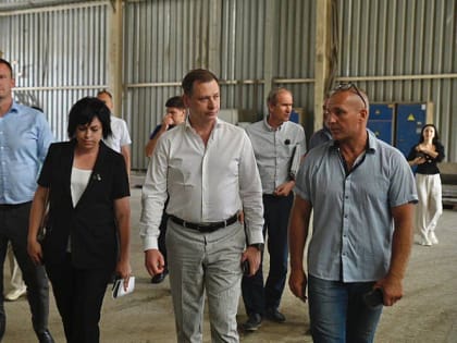 Андрей Прошунин с рабочим визитом посетил Новороссийск