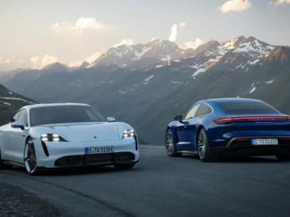 Porsche представила свой первый серийный электромобиль Taycan