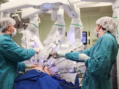 Краевая больница Кубани стала лидером в РФ по числу операций с участием роботов-хирургов