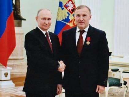 Глава Адыгеи награждён орденом «За заслуги перед Отечеством» IV степени