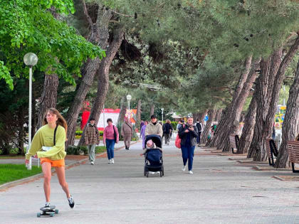 Число гостей Геленджика растет из года в год
