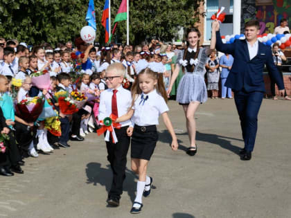 Учеба - здравствуй, здравствуй, школа!