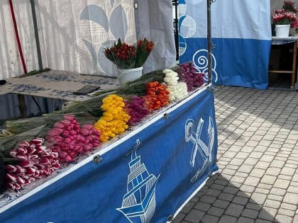 В Новороссийске к 8 Марта будет организована праздничная торговля цветами