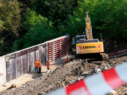В центре Сочи завершается ликвидация последствий оползня