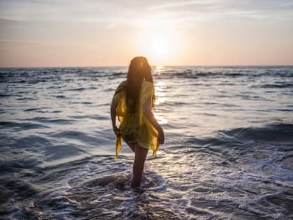 Температура воды у берегов Ейска составляет +25 градусов