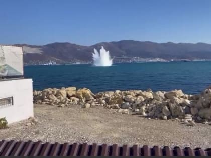 ​В Новороссийске уничтожили торпеду времен Великой Отечественной войны (видео)