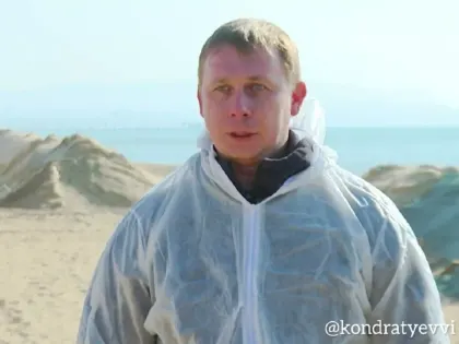Вениамин Кондратьев рассказал об участнике ликвидации последствий разлива мазута на побережье Сергее Курбатове