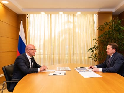 Мэр Сочи Алексей Копайгородский доложил о результатах летнего курортного сезона вице-премьеру РФ Дмитрию Чернышенко