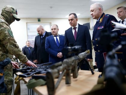 Вениамин Кондратьев поблагодарил кубанских сотрудников полиции за доблестную службу на территории новых регионов
