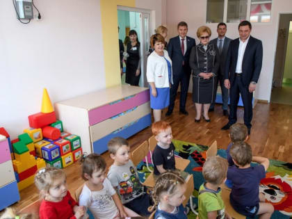 "Золотой ключик" ждет малышей: мэр Краснодара открыл новый детский сад