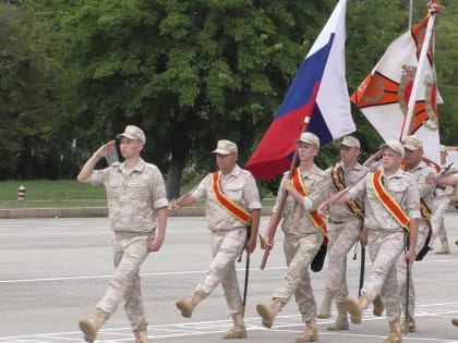 В Гудауте (Абхазия) отметили 106-летие со дня образования Краснодарской именной воинской части