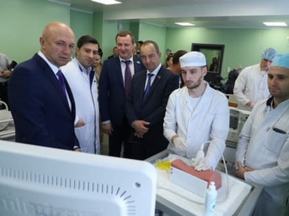 Визит председателя ЗСК в Кубанский медицинский университет