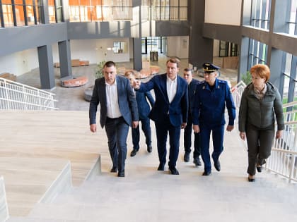 Алексей Копайгородский: «Этап строительства новой школы в микрорайоне Министерские озера завершен»