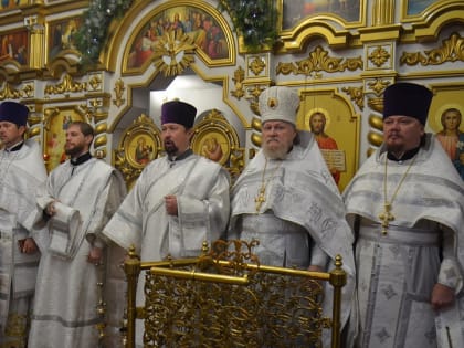 Глава района Фёдор Бабенков принял участие в праздничном богослужении