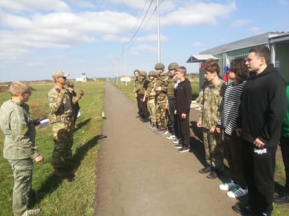 Военно-патриотическое воспитание молодежи в Горячем Ключе