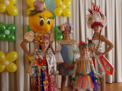 Муниципальный этап краевого конкурса экологического костюма «Эко-стиль»