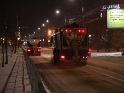 39 единиц техники приступили к обработке дорог