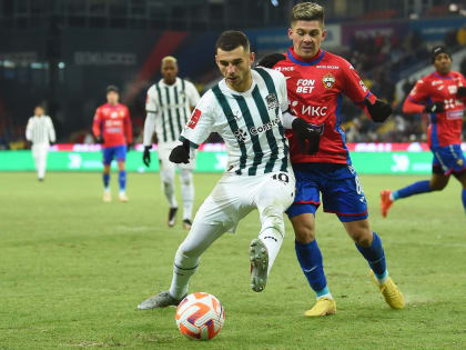 «Краснодар» проиграл ЦСКА в первом матче четвертьфинала
