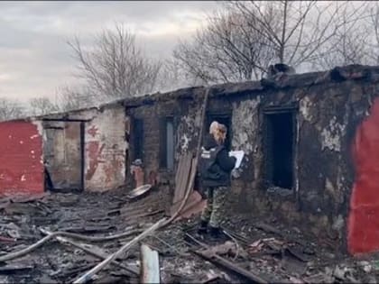 В пожаре на Кубани погибли дети