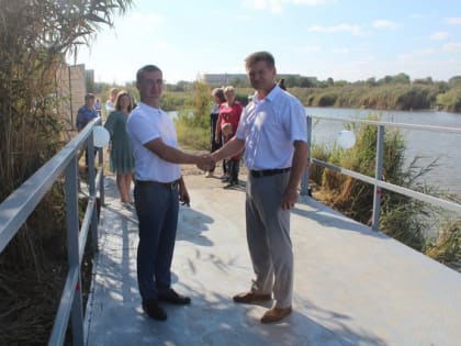 Приёмка моста на переулке Дальнем