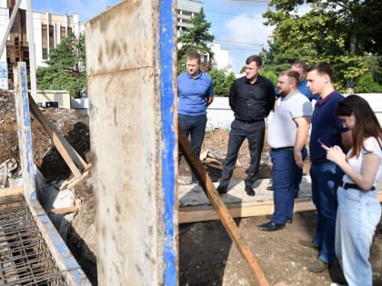 Первый этап строительства подземного пешеходного перехода на ул. Красных Партизан выполнен на 35%