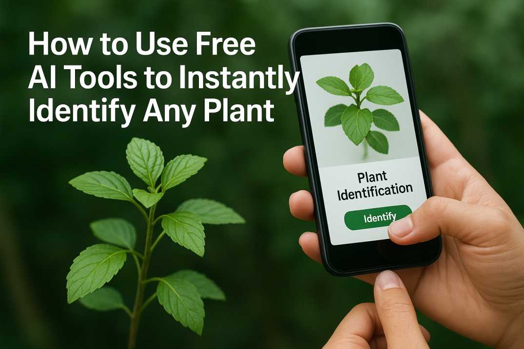 How to Use Free AI Tools to Instantly Identify Any Plant