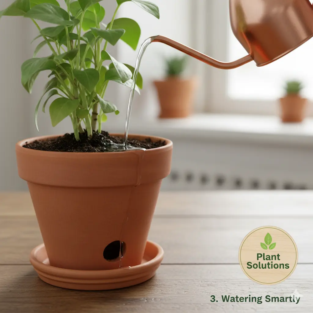 Seasonal care for indoor plants