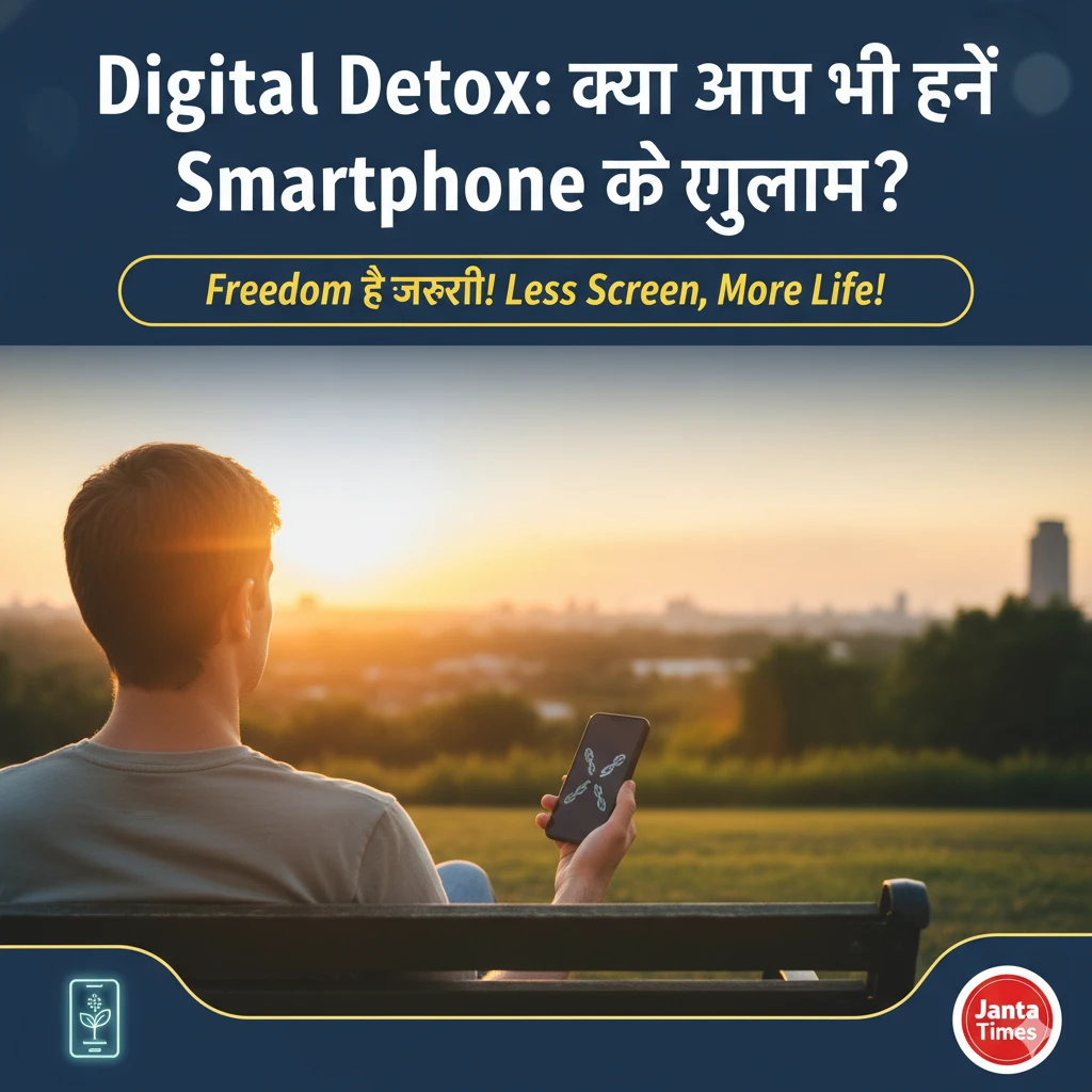 Digital Detox: क्या आप भी हैं Smartphone के गुलाम? Freedom है ज़रूरी!
