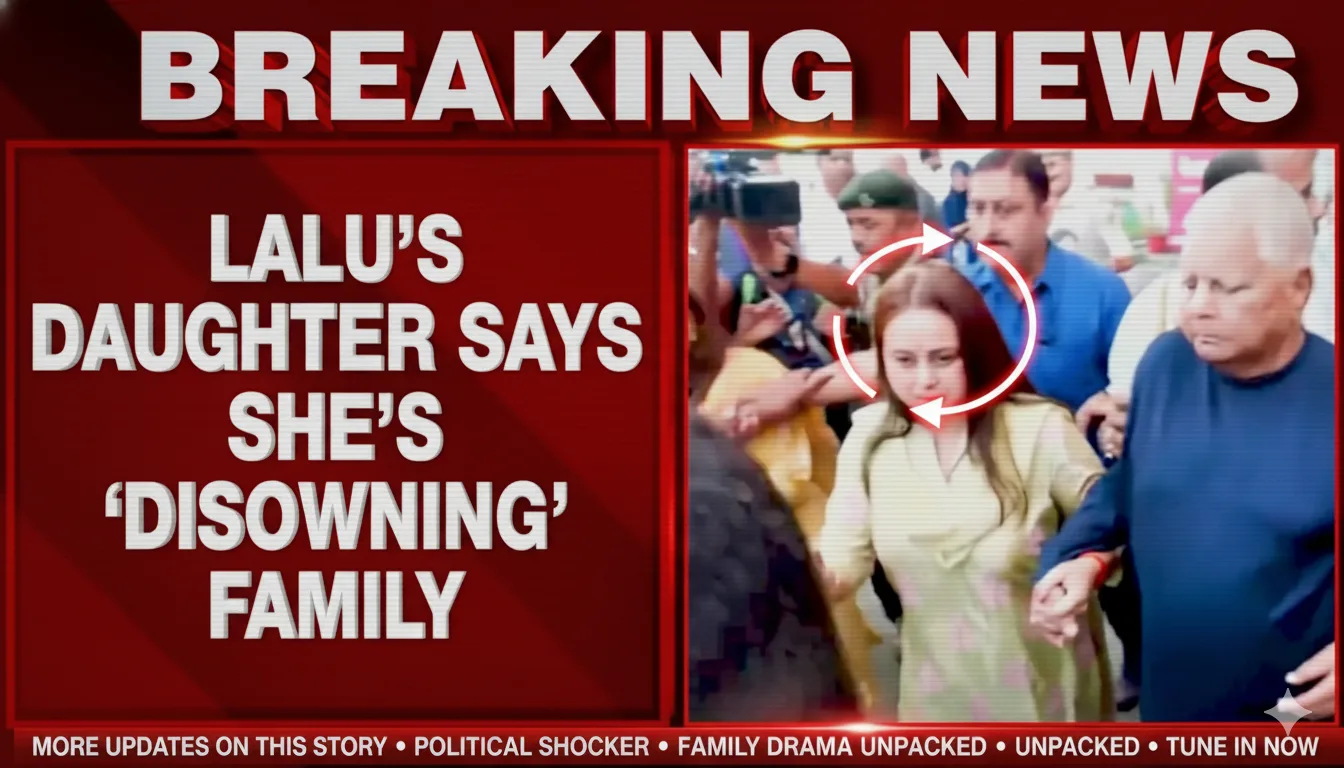 Tejashwi की बहन Rohini का बड़ा बयान, Family-POLITICS से दूरी