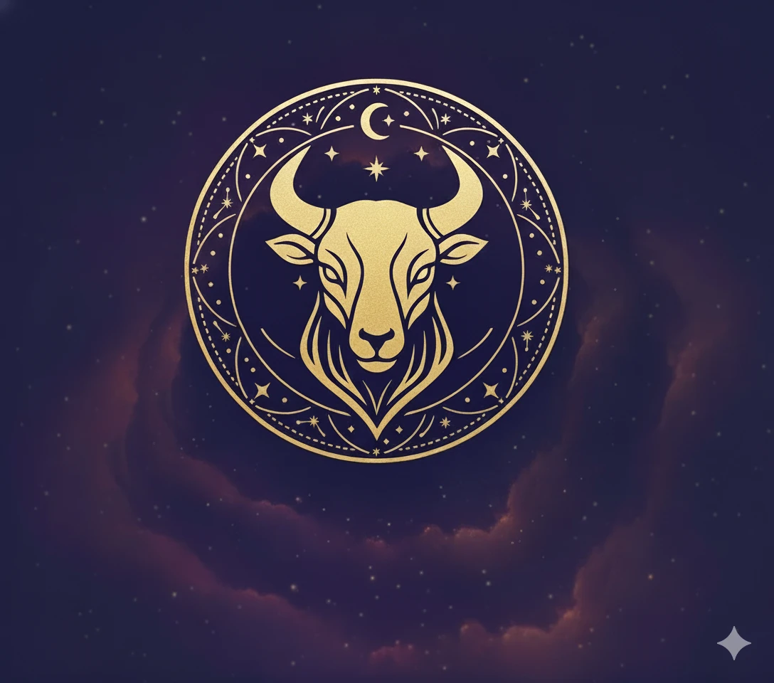 Taurus zodiac sign symbol