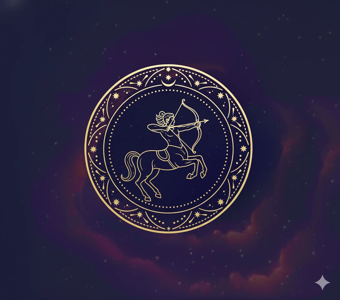 Sagittarius zodiac sign symbol