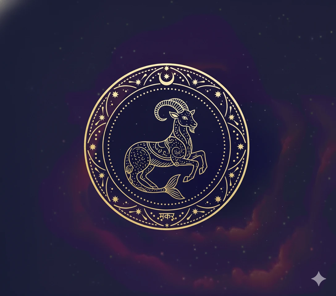 Capricorn zodiac sign symbol