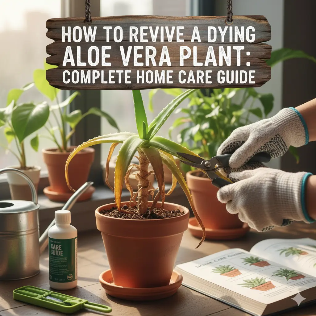How to Revive a Dying Aloe Vera Plant: Complete Home Care Guide