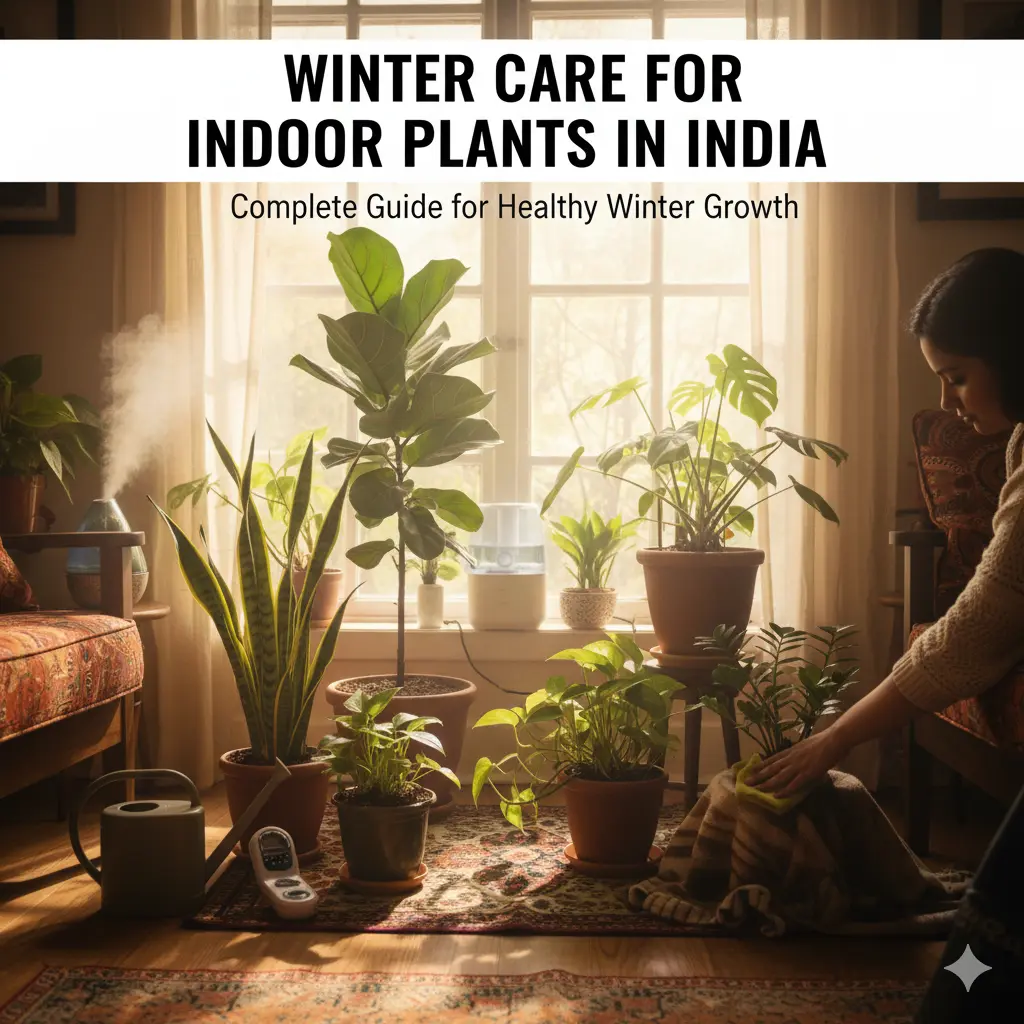 Winter Care for Indoor Plants in India: Complete Guide for Healthy Winter Growth