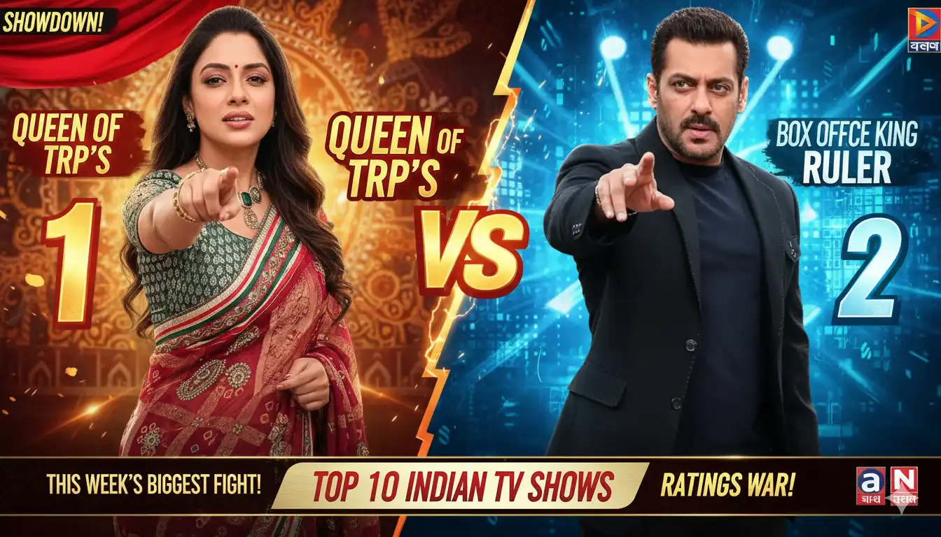 TRP Top 10 List: Anupamaa की बादशाहत बरकरार, 'Family Week' से Bigg Boss 19 को मिला बड़ा Jolt!