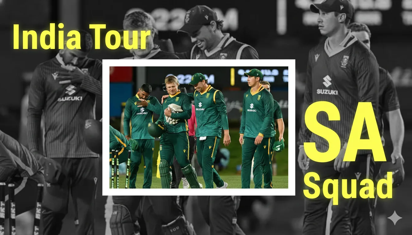 India Tour SA Squad Announced: Norkia Comeback, ODI-T20 Full Update