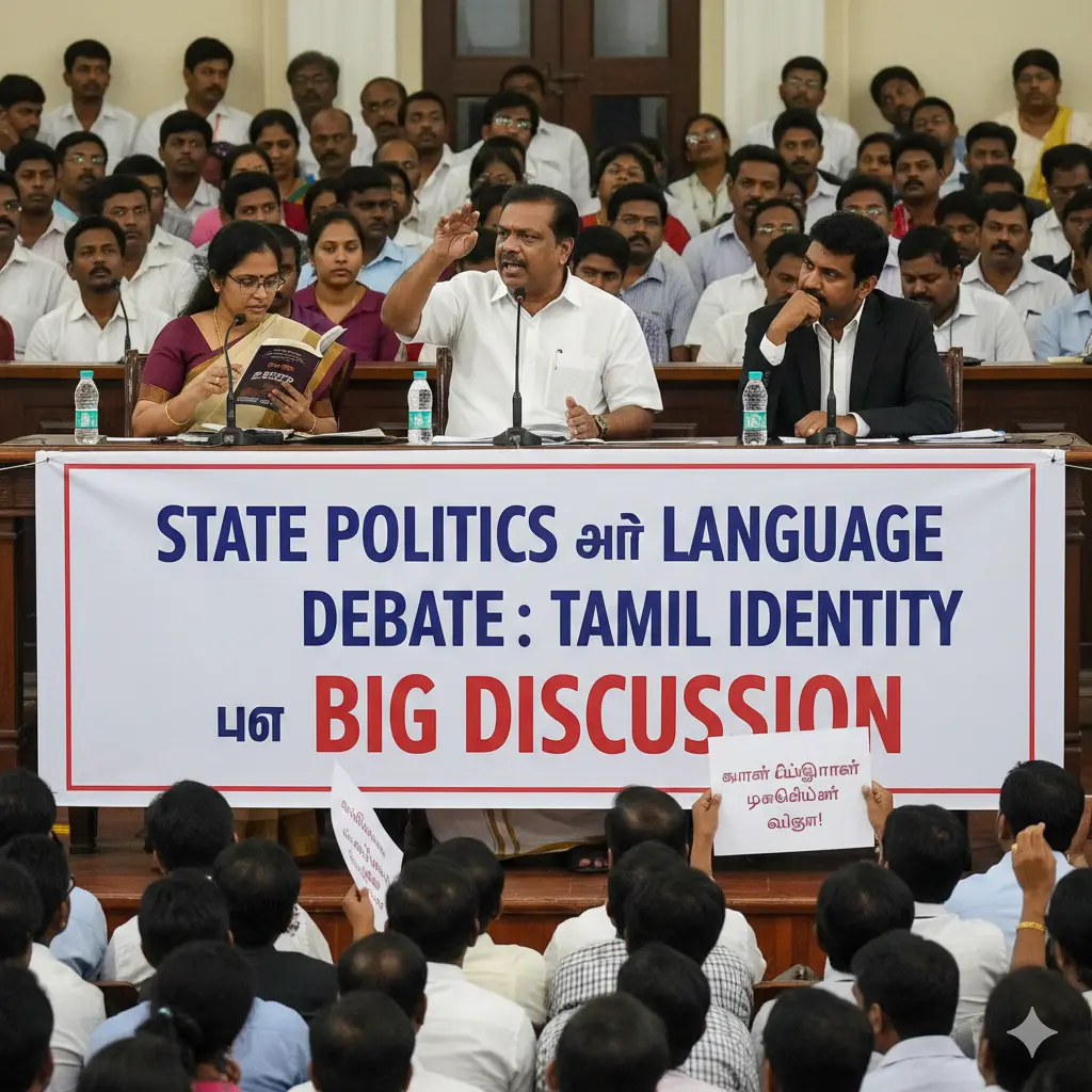 State Politics और Language Debate: Tamil Identity पर बड़ी चर्चा