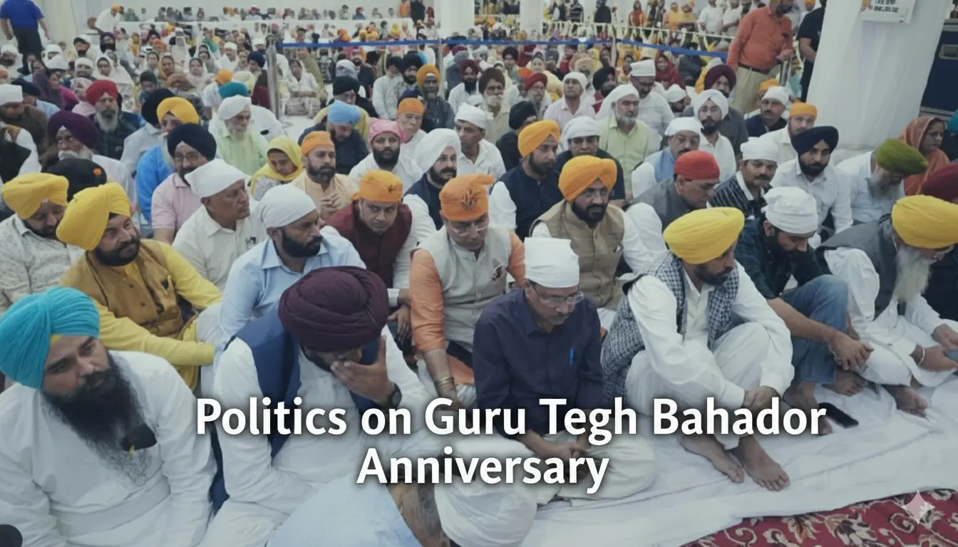 Punjab Politics on Guru Tegh Bahadur Anniversary: Unity टूटी, विवाद बढ़े