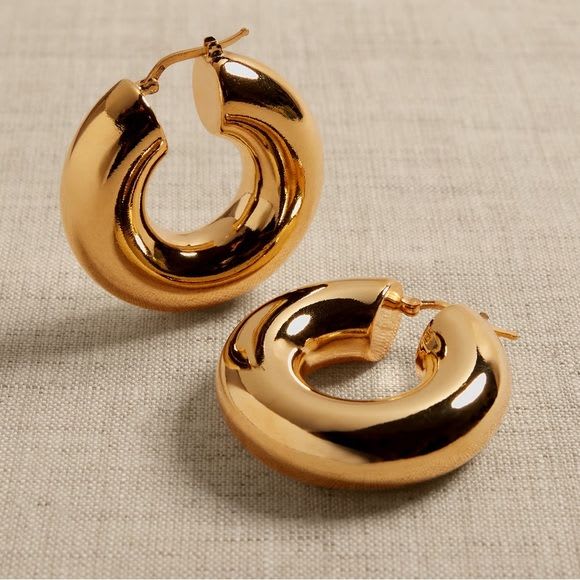 Cyclical Gold Earring
