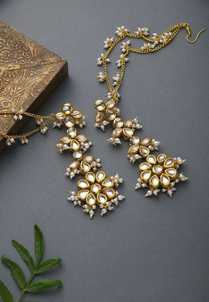 Kundan earrings
