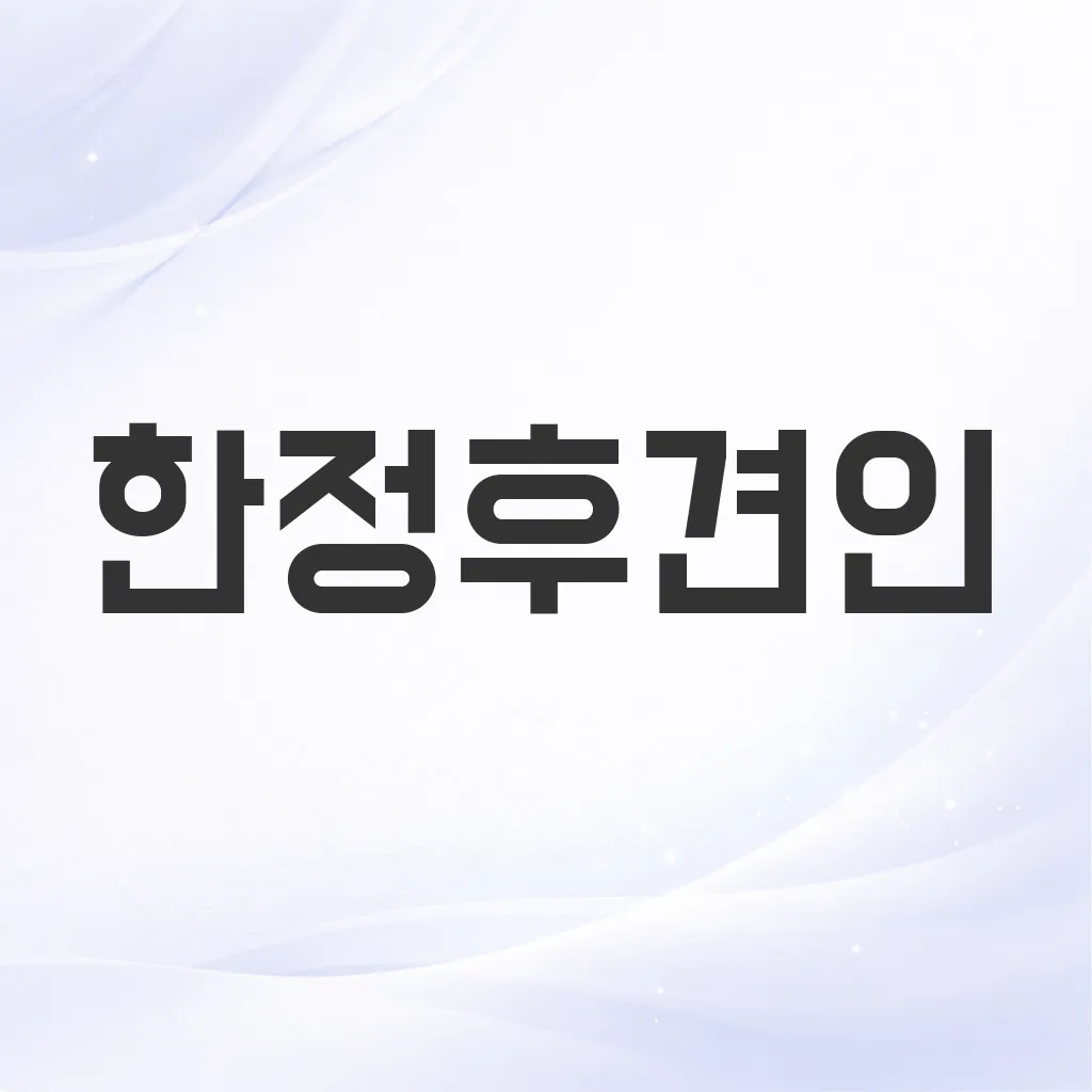 한정후견인