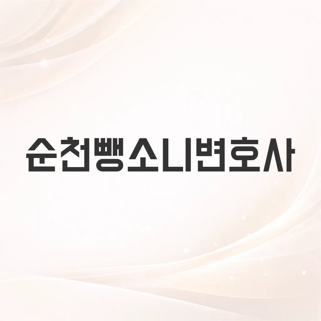 순천뺑소니변호사