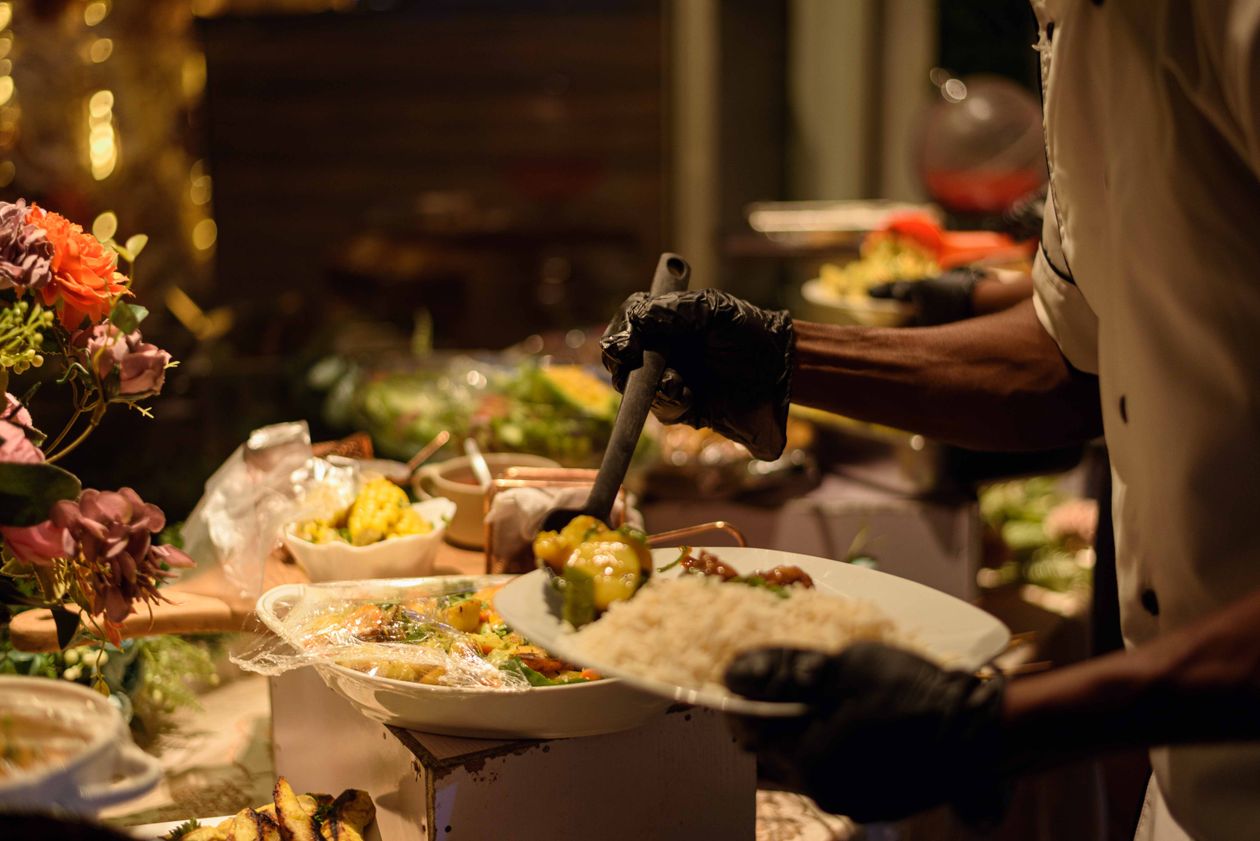 Nadia catering marquees — Caterer