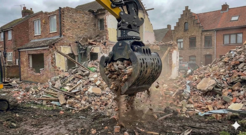 Sloop en sorteergrijpers