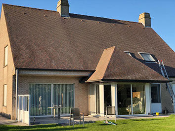 Voor dakreiniging in Torhout