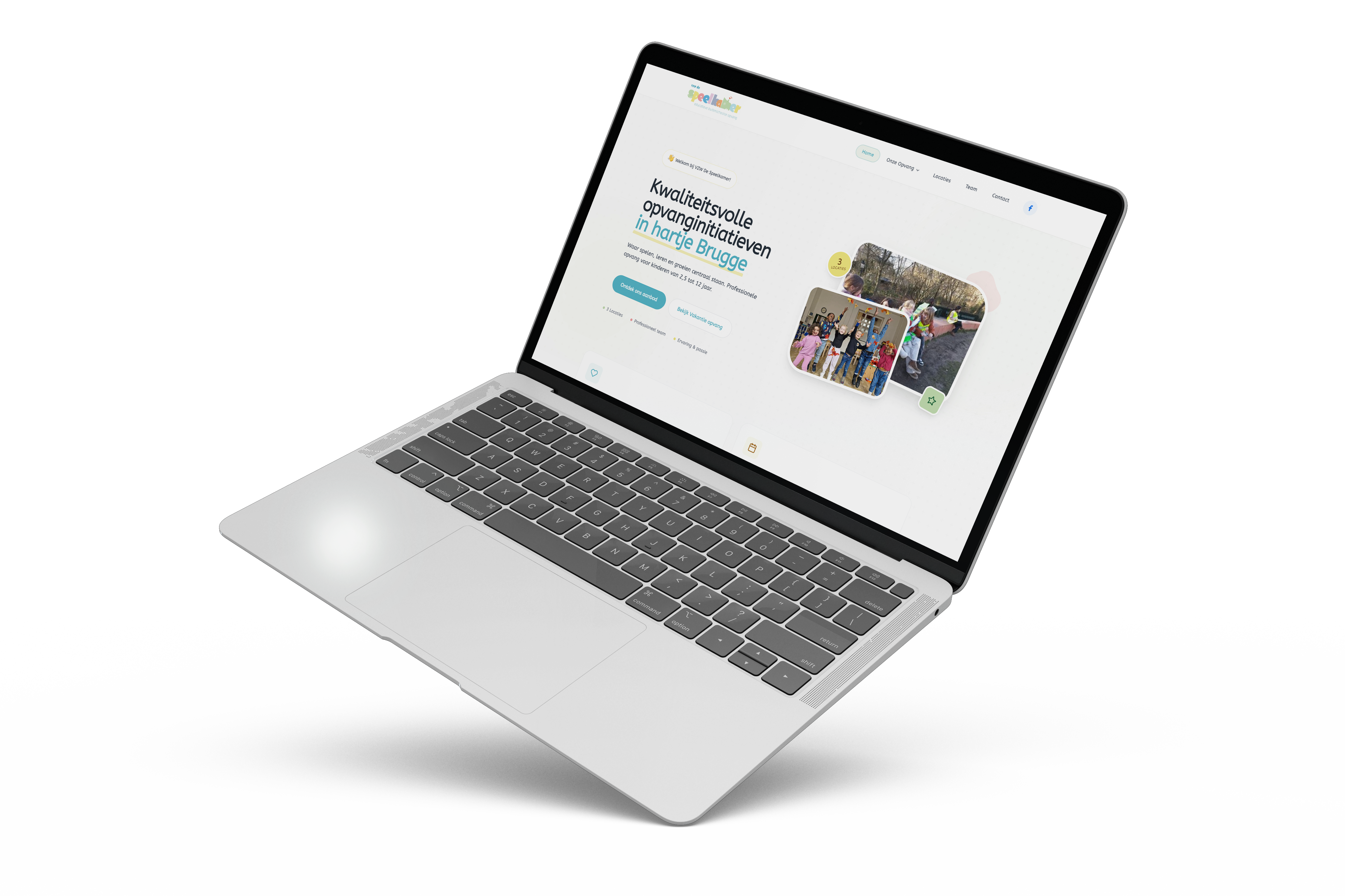 Website VZW De Speelkamer