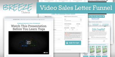 BREEZE | Video Sales Letter Funnel