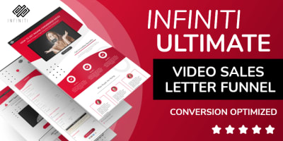 Infiniti Ultimate VSL Funnel **PLUS** 12 Conversion Boosting Emails Included!