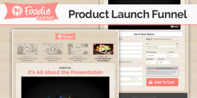 FOODIE | Product Launch Funnel